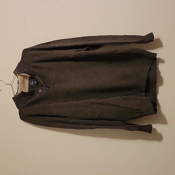 Green Mock Neck Sweater GH Bass - Picture 4 of 6